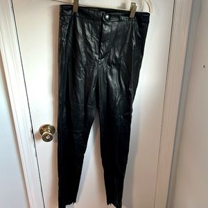 Zara Vegan Leather pants size Small